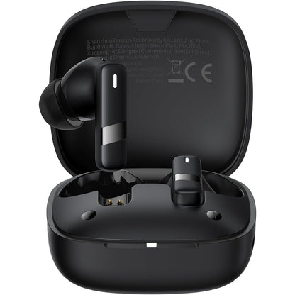 Bluetooth-Freisprecheinrichtung Baseus Bowie E20, TWS, Schwarz