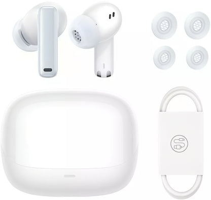 Handsfree Bluetooth Baseus Bowie M2s, TWS, ANC, Weiß NGTW350102