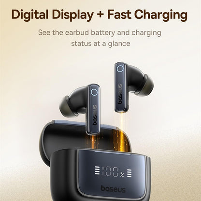 Handsfree Bluetooth Baseus Bowie 35, TWS, Schwarz A00073800123-00