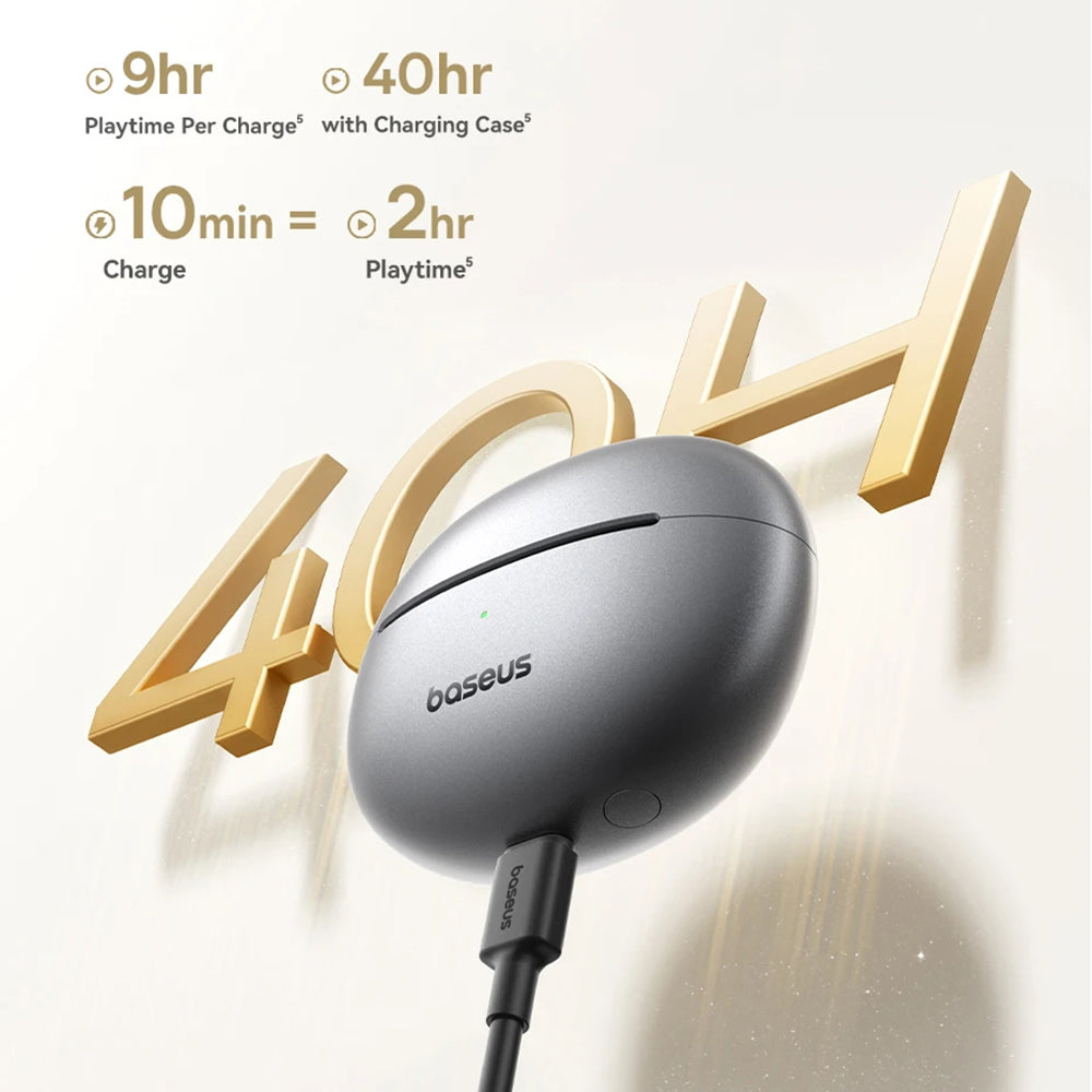 Handsfree Bluetooth Baseus Bowie MC1 Pro, TWS, MultiPoint, Black A0102503