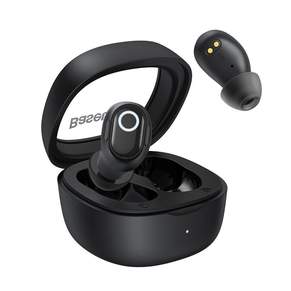 Handsfree Bluetooth Baseus Bowie WM02, TWS, Schwarz NGTW370201