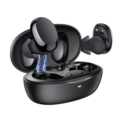 Handsfree Bluetooth Baseus Encok W11, TWS, Schwarz NGTW060001