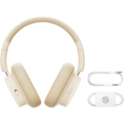 Handsfree Bluetooth Baseus Bowie H1i, A2DP, ANC, Weiß A00050402223-00