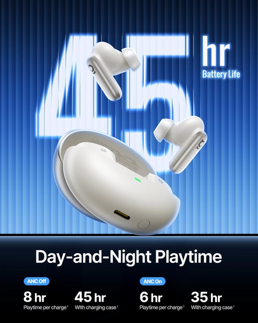 Bluetooth-Freisprecheinrichtung Baseus Inspire XP1 Sound von Bose, TWS, ANC, Weiß A0010903