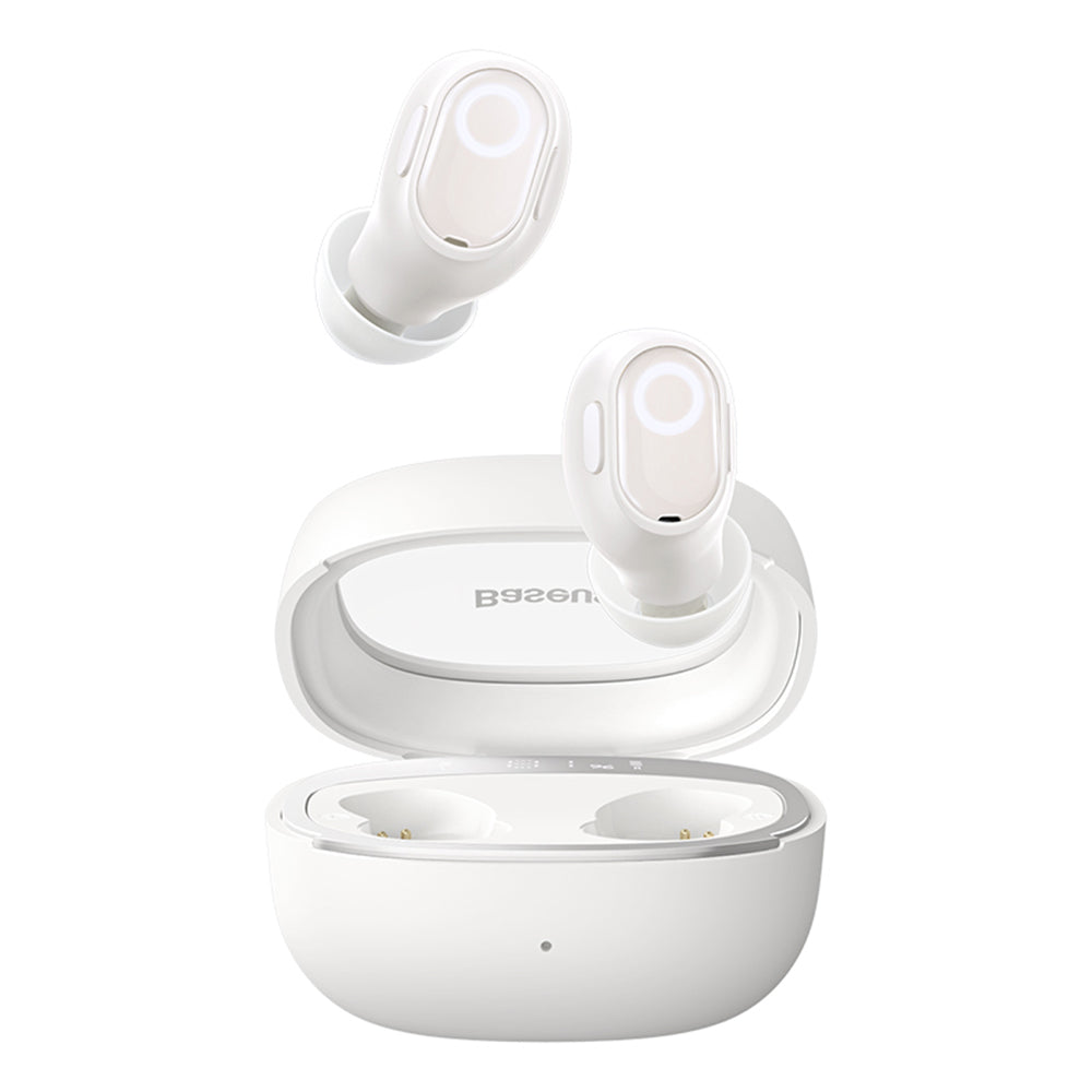 Handsfree Bluetooth Baseus WM02+, TWS, Weiß NGTW370302