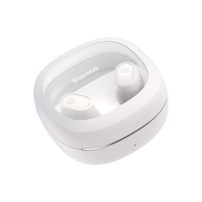 Handsfree Bluetooth Baseus WM02+, TWS, Weiß NGTW370302