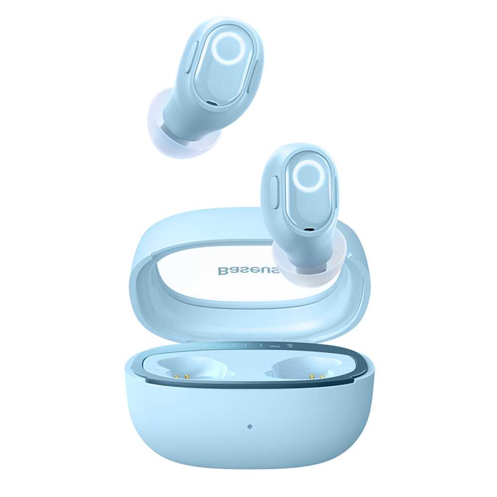 Handsfree Bluetooth Baseus WM02+, TWS, Blau NGTW370303