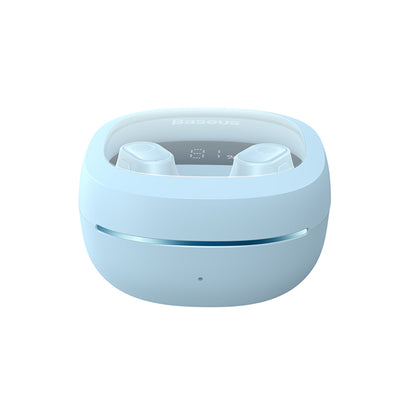 Handsfree Bluetooth Baseus WM02+, TWS, Blau NGTW370303