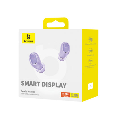 Handsfree Bluetooth Baseus WM02+, TWS, Purple NGTW370305