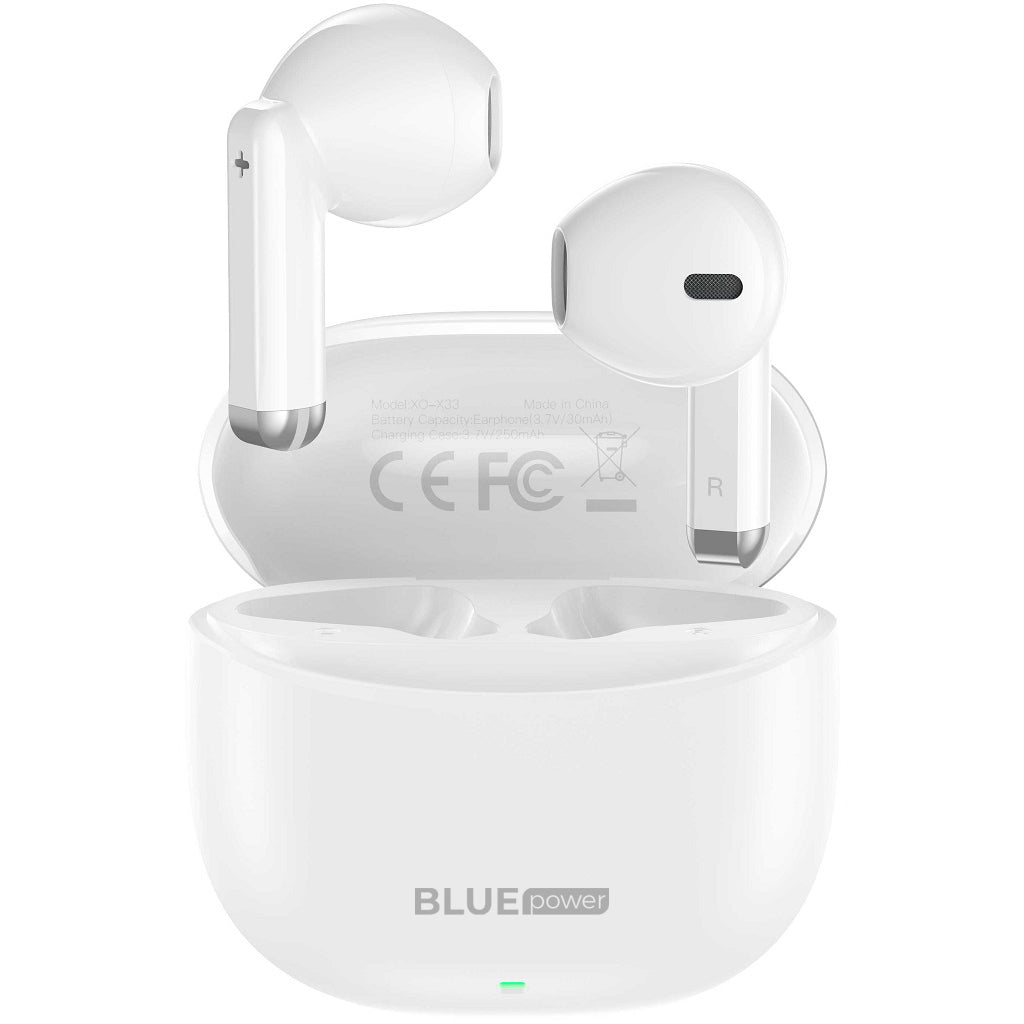 Handsfree Bluetooth Blue Power BPX33, TWS, Weiß