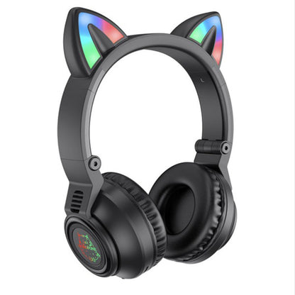 Bluetooth-Freisprecheinrichtung Borofone BO18 Cat Ear, A2DP, Schwarz
