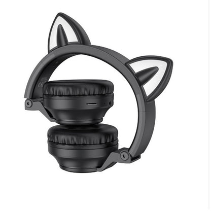 Bluetooth-Freisprecheinrichtung Borofone BO18 Cat Ear, A2DP, Schwarz