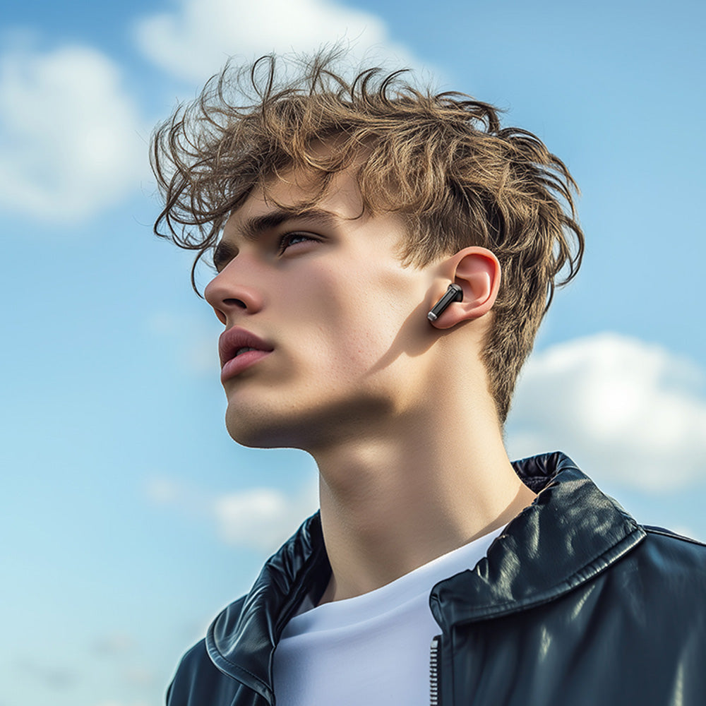 Bluetooth-Freisprecheinrichtung Borofone BW88 Deep Rhyme, TWS, Schwarz