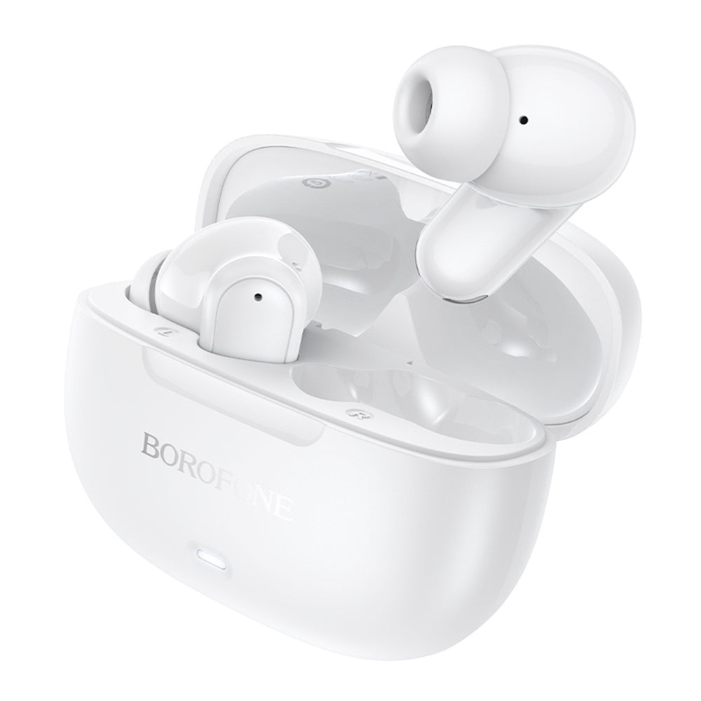 Freisprech-Bluetooth Borofone BW96 Mellow, TWS, Weiß