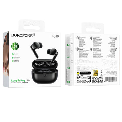 Handsfree Bluetooth Borofone FQ10 Joyful, TWS, Black