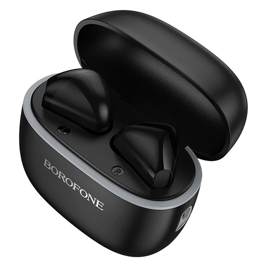 Handsfree Bluetooth Borofone FQ11 Sound, TWS, Schwarz