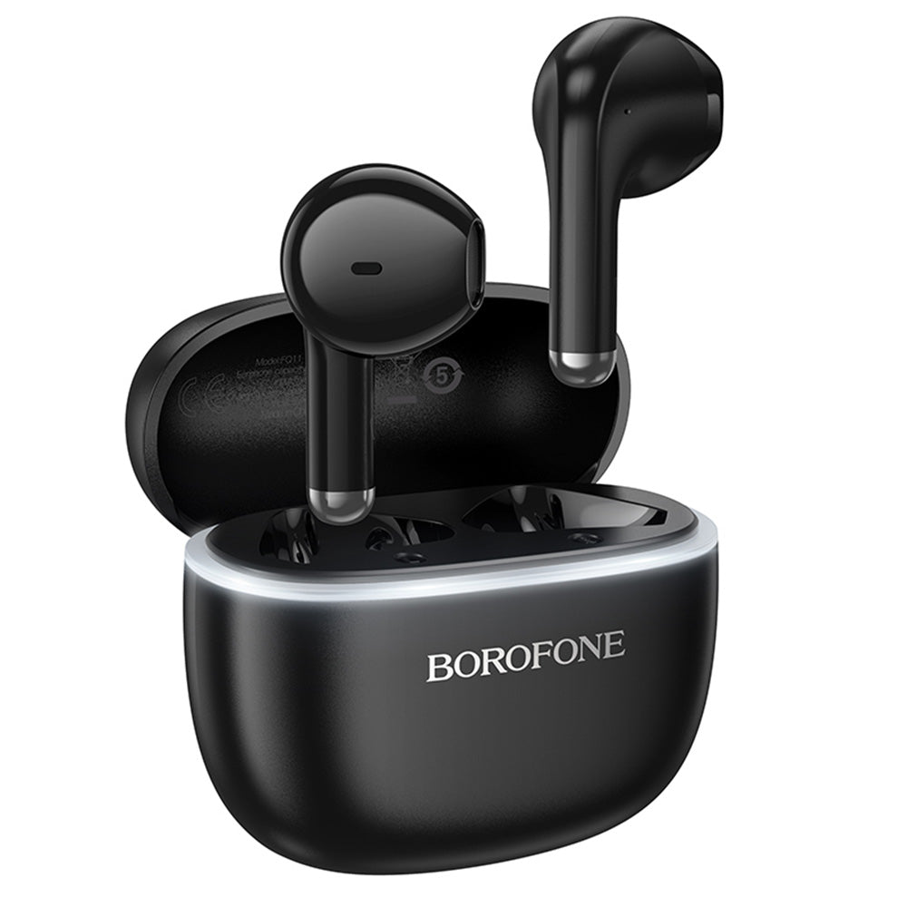 Handsfree Bluetooth Borofone FQ11 Sound, TWS, Schwarz