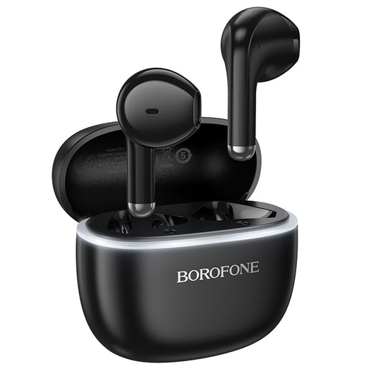 Handsfree Bluetooth Borofone FQ11 Sound, TWS, Schwarz