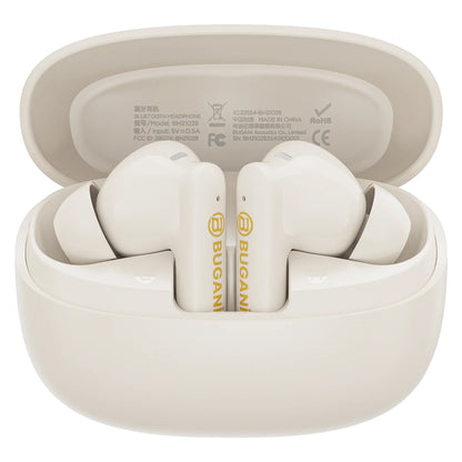 Bluetooth-Headset Bugani Freebuds B20, TWS, ANC, Hellcreme