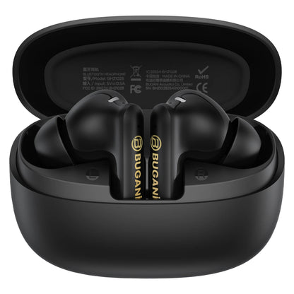Bluetooth-Headset Bugani Freebuds B20, TWS, ANC, Schwarz