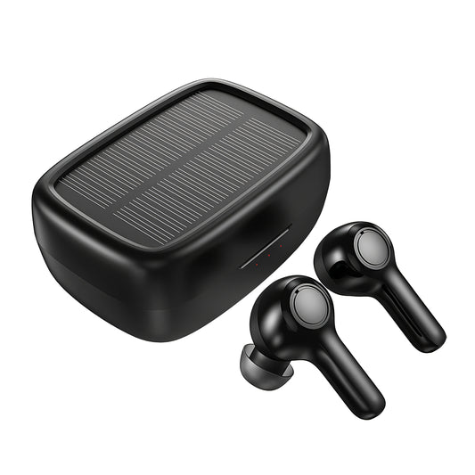 Freisprecheinrichtung Bluetooth Choetech Solar Sport, TWS, Schwarz