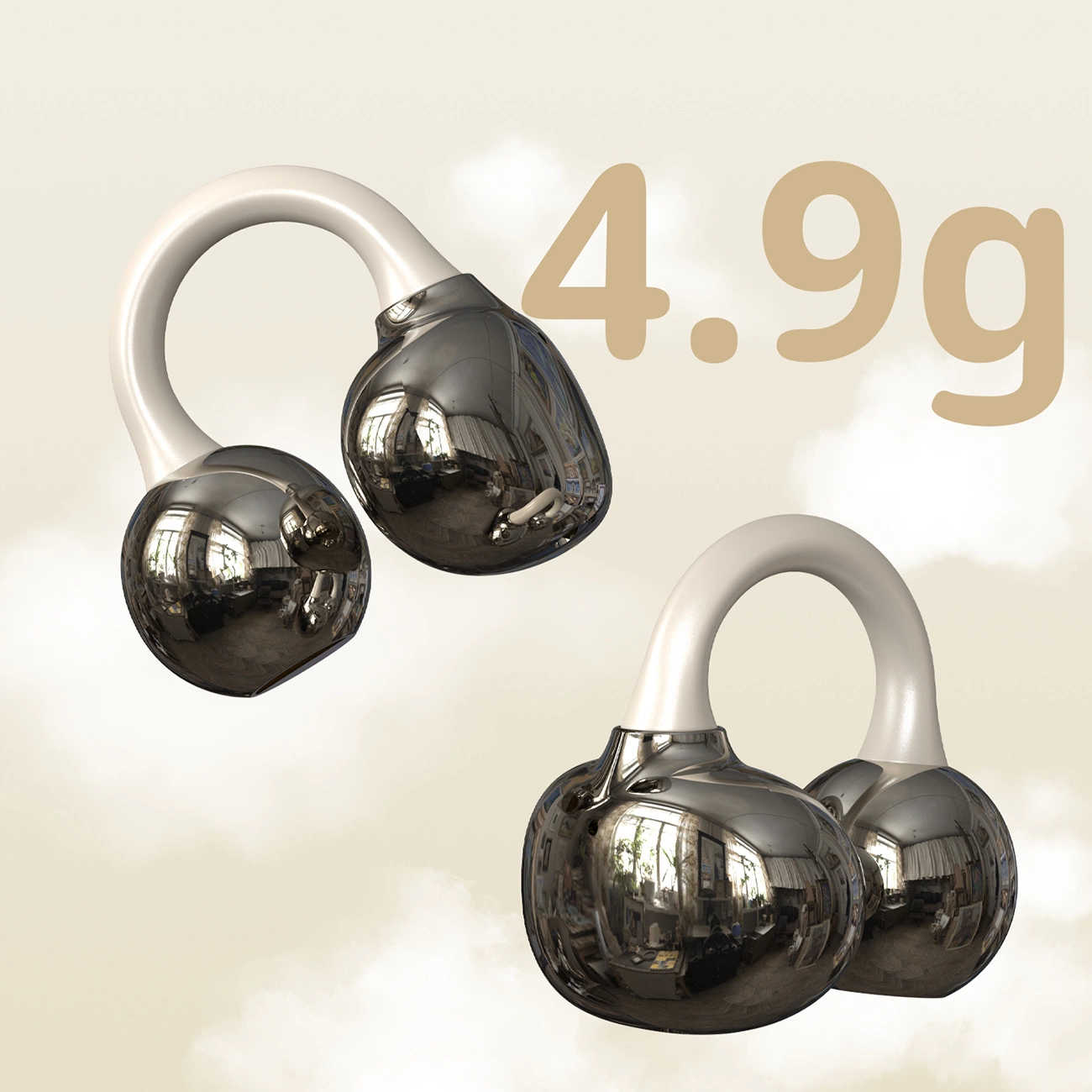 Handsfree Bluetooth Dudao U20, TWS, Weiß