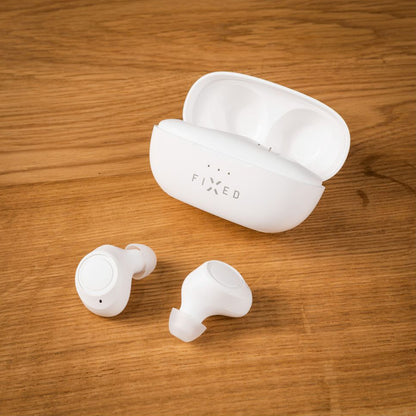 Handsfree Bluetooth Fixed, TWS, Weiß
