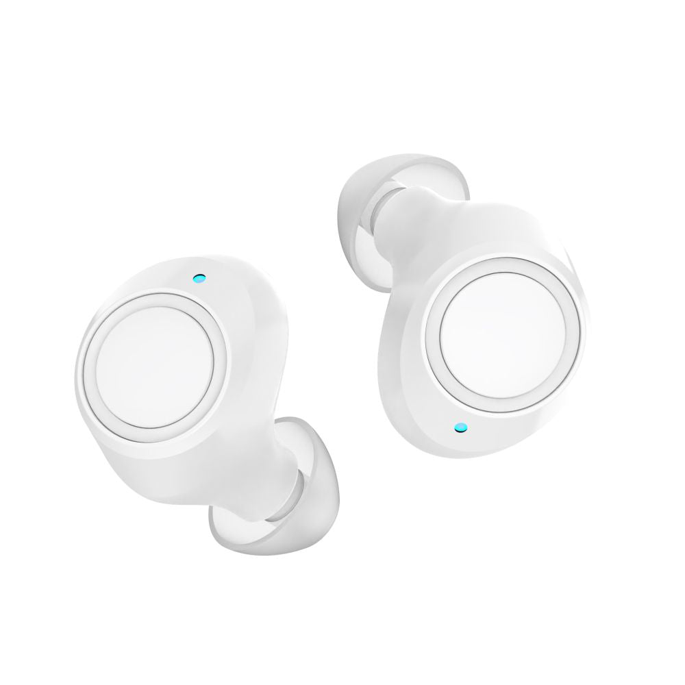 Handsfree Bluetooth Fixed, TWS, Weiß
