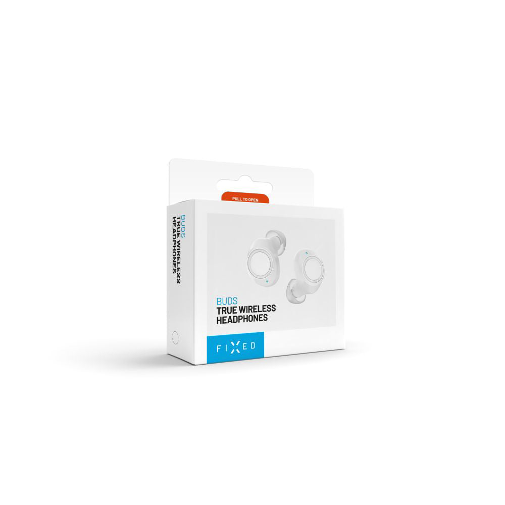 Handsfree Bluetooth Fixed, TWS, Weiß