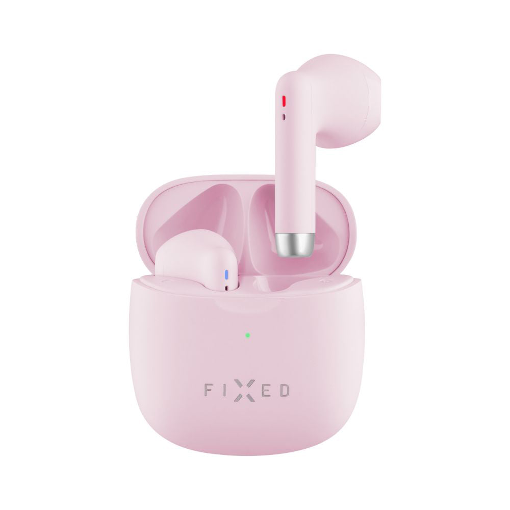 Handsfree Bluetooth Fixed, TWS, Rosa