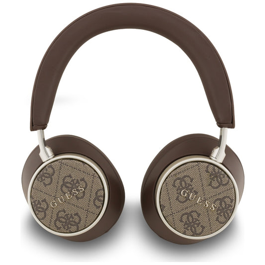 Handsfree Bluetooth Guess 4G Classic Logo, A2DP, Braun