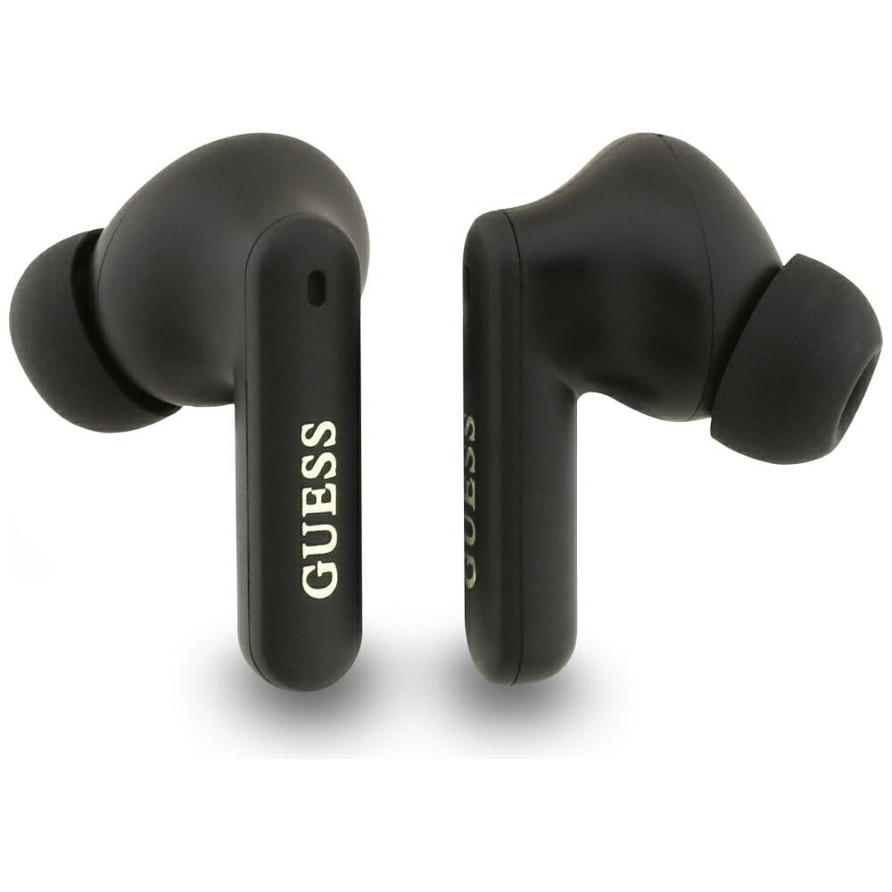 Handsfree Bluetooth Guess 4G Classic Metal Logo, TWS, Braun