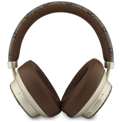 Freisprech-Bluetooth Guess 4G Gold Script Metall, A2DP, Braun