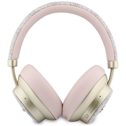 Freisprech-Bluetooth Guess 4G Gold Script Metal, A2DP, Rosa