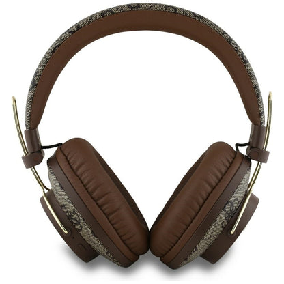 Handsfree Bluetooth Guess 4G Metal Logo, A2DP, Braun