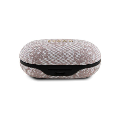 Handsfree Bluetooth Guess 4G Metal, TWS, Rosa