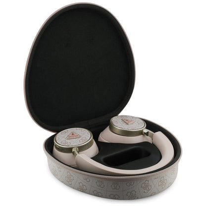 Bluetooth-Freisprecheinrichtung Guess 4G Gold Triangle Logo, A2DP, Rosa