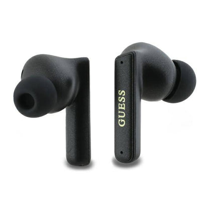 Handsfree Bluetooth Guess Capsule Printed Logo, TWS, ANC, Schwarz