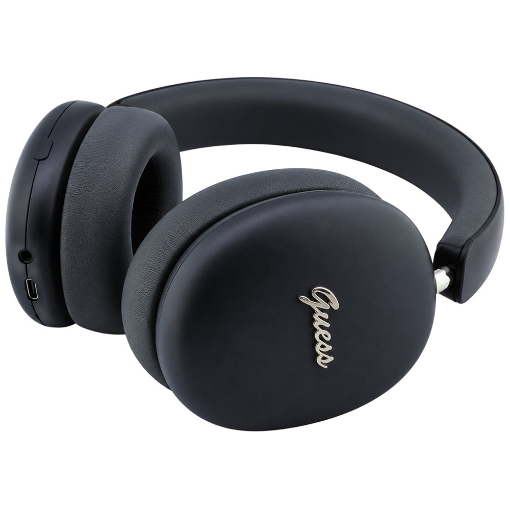 Bluetooth-Freisprecheinrichtung Guess Metal Script Logo, A2DP, Schwarz