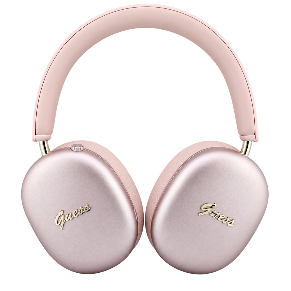 Guess Metal Script Logo Bluetooth-Freisprecheinrichtung, A2DP, Rosa