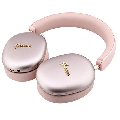 Guess Metal Script Logo Bluetooth-Freisprecheinrichtung, A2DP, Rosa