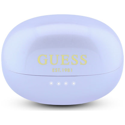 Freisprech-Bluetooth Guess Metallic Finish Elektrobeschichtete Teile Klassisch, TWS, Schwarz