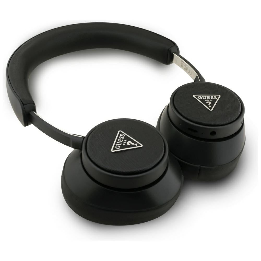 Handsfree Bluetooth Guess Saffiano Triangle Logo, A2DP, Schwarz