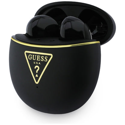 Handsfree Bluetooth Guess Script Print, TWS, Schwarz