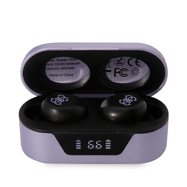 Bluetooth-Freisprecheinrichtung Guess, TWS, Lila