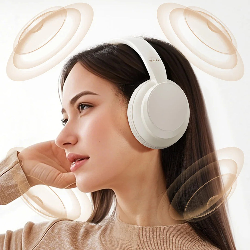 Handsfree Bluetooth HAVIT H619BT, A2DP, Weiß