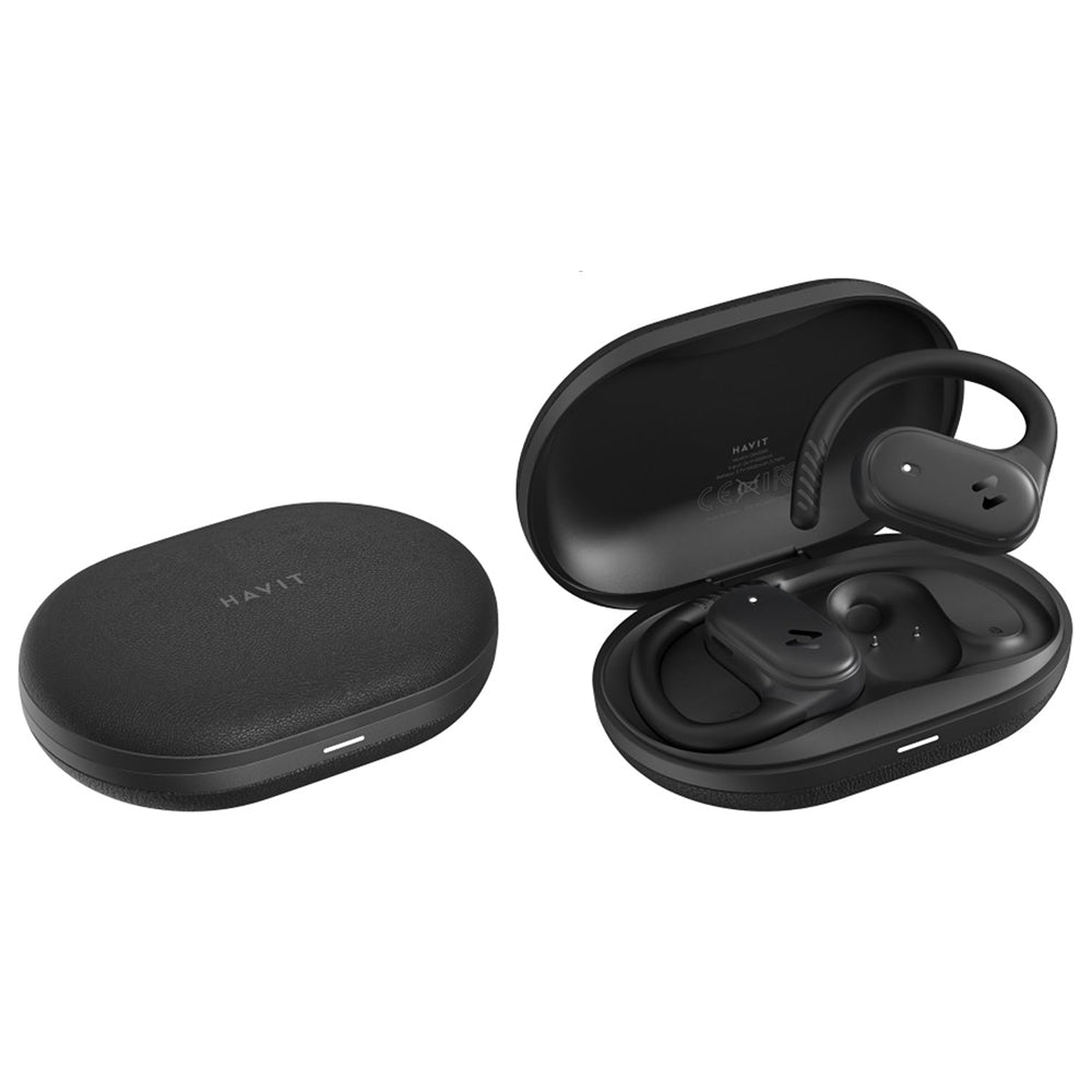 Handsfree Bluetooth HAVIT OWS915, TWS, Schwarz