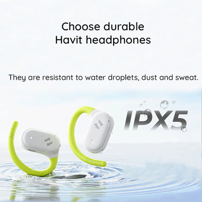 Handsfree Bluetooth HAVIT OWS915, TWS, Schwarz