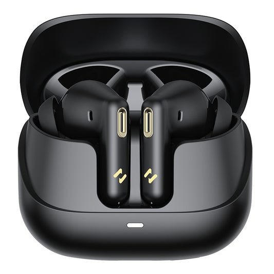 Handsfree Bluetooth HAVIT TW906 Pro, TWS, ANC, Schwarz