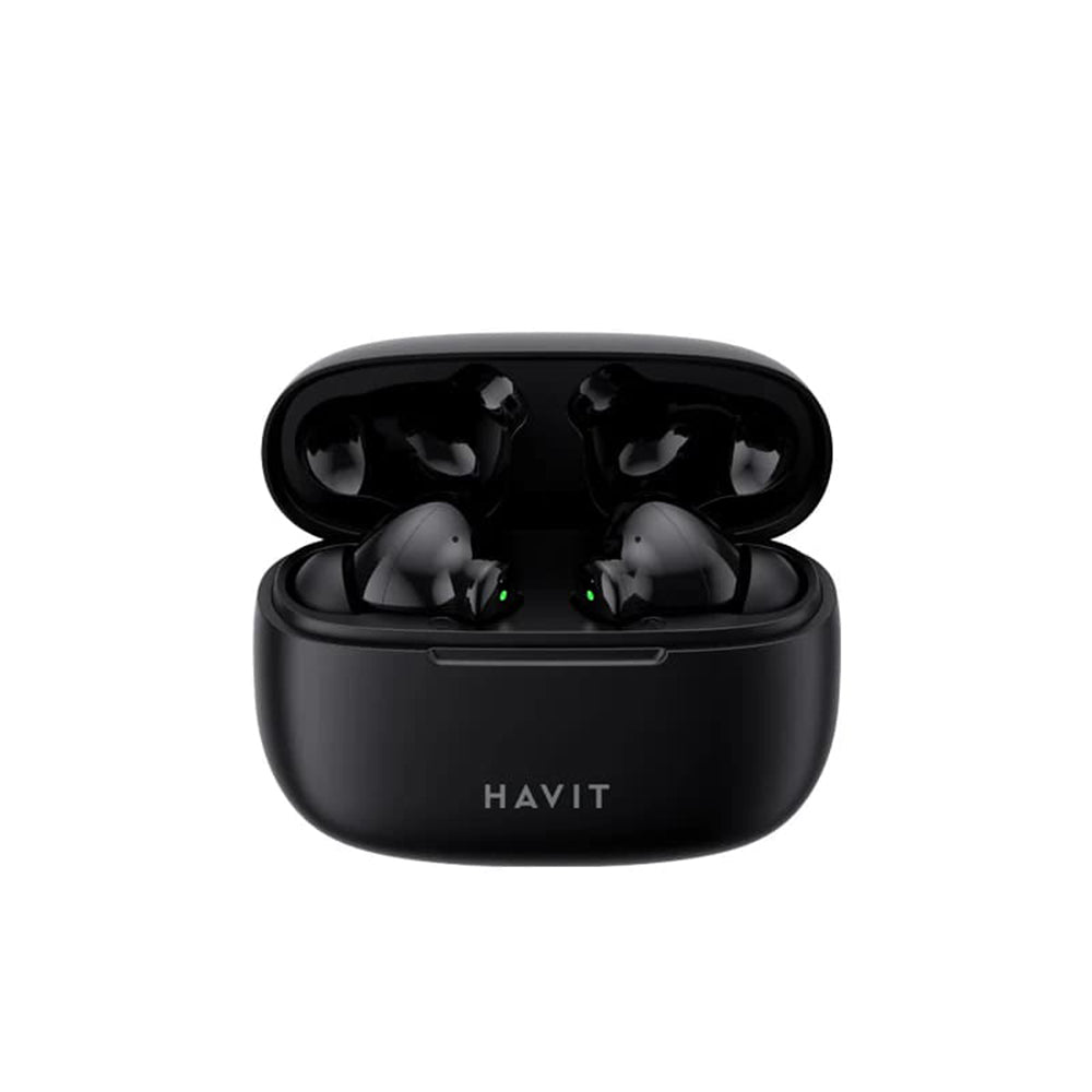 Handsfree Bluetooth HAVIT TW967 Pro, TWS, Schwarz